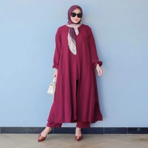 Dream Co-Ord Set Meroon