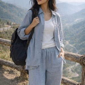 Elanora Cords set Light Ash