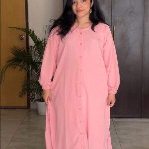 জুম কো-অর্ড সেট – পিংক কালার